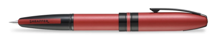 Sheaffer Icon Fountain Pen - Metallic Red Lacquer Black PVD Trims